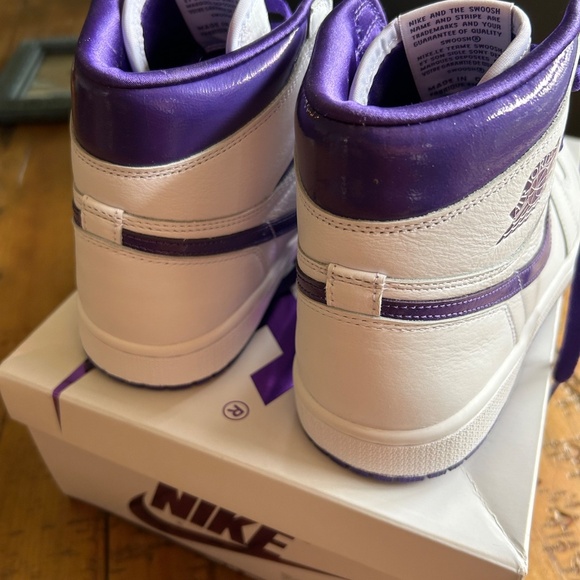 Nike Air Jordan 1 1985 women’s size 9 purple - Picture 3 of 6